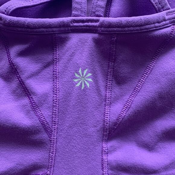 Athleta Strappy Back Tank Top Purple Size XS - Picture 4 of 4
